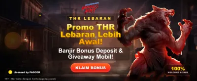 Klaim Bonus Selamat Datang banner